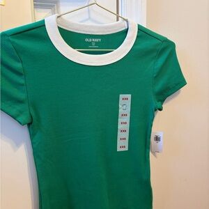 Old Navy Green Short Sleeve Tee/ Baby T